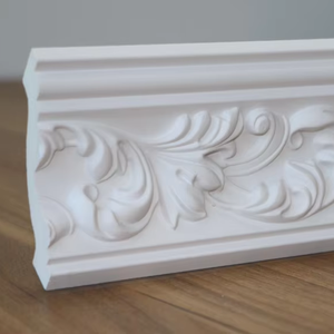 Prix bon marché <span class=keywords><strong>lambris</strong></span> 2.4m mousse polyuréthane PU sculpture corniche moulage - Product Image 1