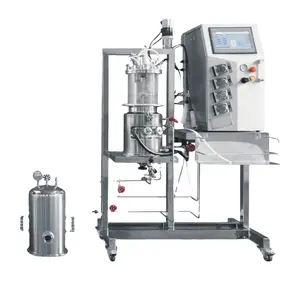 Glasfermentersysteem Vaste Film Bioreactor Gistproductie Met Eenvoudige Structuur En Geavanceerd Controlesysteem