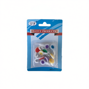 Dayue Plastic Hooks 12Pcs Colorful Novelty Hooks For Clothes Organization - Product Image 1