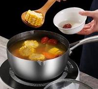 Kochute nsilien Edelstahl Lebensmittel Ei Nudel Big Antihaft Banku Dampfs auce Tauchen Bratpfanne Castamel Kochgeschirr Set