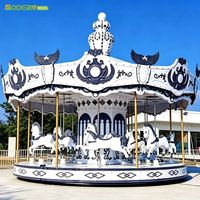 Manège à propulsion supérieure pour parcs d'attractions et fêtes foraines