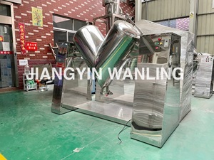 WLV <span class=keywords><strong>HJF</strong></span> en stock produit sec de soins de santé nourriture thé poudre granule mélange mélange v type mélangeur mélangeur machine - Product Image 4