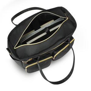 Sac fourre-tout pour Bible résistant à l'eau avec porte-gobelet, logo personnalisé - Organisateur multifonction pour l'été et l'automne - Product Image 2