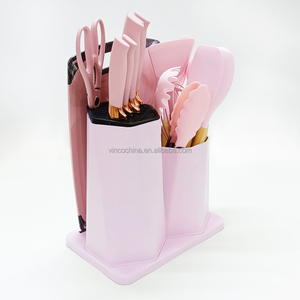 Juego de 19 Utensilios de Cocina Antiadherentes, Herramientas de Cocina, Cuchara, Cucharón para Sopa, Espátula, Herramientas de Cocina, <span class=keywords><strong>Accesorios</strong></span> - Product Image 2