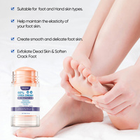 OEM ODM Crème pour les pieds à l'urée à absorption rapide, exfoliante en douceur, soin de la peau des pieds, élimination des peaux mortes, hydratante, 60% d'urée, en stick