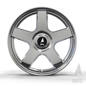 ล้อฟอร์จโครเมียมสองชิ้น DATC Sliver Deep Dish Lip ขนาด 17 18 19 20 21 22 24 นิ้ว 5x100/5x114.3/5x127/5x108/5x120/5x112 - Product Image 1
