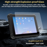 Ka Ma Certificado 10,1 pulgadas Compatible con NFC Cpu de ocho núcleos de alto rendimiento con escáner 1D 2D Tableta industrial resistente