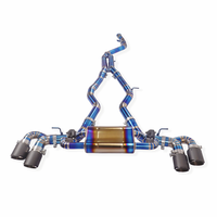 Échappement Catback Valvetronic en alliage de titane de haute qualité pour BMW Z4 G29 3.0T, tuyaux d'échappement, silencieux avec embouts en fibre de carbone