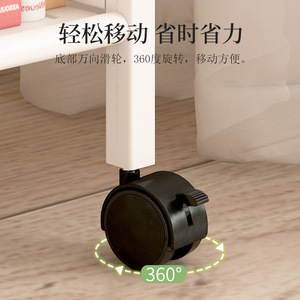 Jinsheng Bookshelf Multi Layer Wrought Iron Standing Adjustable Minimalist Childrens Reading Storage <b>Display</b> Shelf For Home Use - Product Image 4