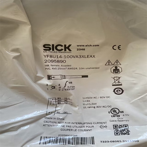 สายเคเบิลอุตสาหกรรม SICK รุ่น YF8U14-100VA 3XLEAX ของแท้ใหม่เอี่ยม ประกอบสำเร็จ - Product Image 3