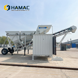 Centrale à béton mobile entièrement automatique pour béton prêt à l'emploi, centrale à béton mobile chinoise - Product Image 6