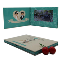 Brochures vidéo LCD de 7 pouces et 10 pouces