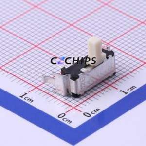 SSSS914503 Slide Switch Through hole Component (THT) Switch Single Pole Double Throw Rectangle Pin Header PC Pin 11.5mm - Product Image 1