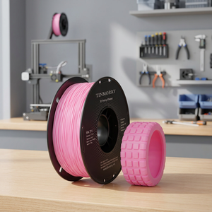 Tinmorry เส้นใย TPU ฟิลาเมนต์3D 1กก., เส้นใย TPU + PLA Pro ABS 1.75/2.85/3.0มม. วัสดุเครื่องพิมพ์3D สำหรับเครื่องพิมพ์3D - Product Image 2