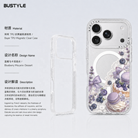 Coque de téléphone magnétique antichoc de haute qualité avec logo personnalisé et impression UV, cadre d'appareil photo amovible, coque arrière pour iPhone 18 17 Pro Max