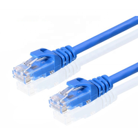 Cable de Red Cat5e Cat6 UTP FTP SFTP de Fábrica Cantell con MOQ Bajo, Cable de Conexión Cat5, Cable Ethernet con Conector RJ45, Cable LAN