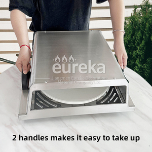 <span class=keywords><strong>Kit</strong></span> de <span class=keywords><strong>four</strong></span> <span class=keywords><strong>à</strong></span> <span class=keywords><strong>pizza</strong></span> <span class=keywords><strong>en</strong></span> acier inoxydable pour gril <span class=keywords><strong>à</strong></span> gaz, gril <span class=keywords><strong>à</strong></span> charbon et propane - Product Image 3