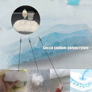 SECCO linfa prodotti chimici ad alta capacità di assorbimento linfa Super assorbente polimero 25608-12-2 poliacrilato di sodio per pannolini per bambini - Product Image 4