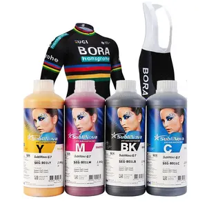 Alta qualità 4x1 litro Sublinova Smart Dye Sublimation inchiostro coreano 4 colori per stampanti