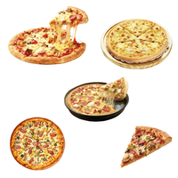 Bakenati BNT-209 Nouvelle ligne de production de pizzas surgelées entièrement automatique et personnalisable, équipement de traitement des pizzas en une seule étape (farine et légumes)