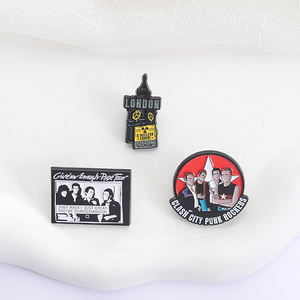 Pin esmaltado de música de banda de Punk Rock, un error nuclear, pero <span class=keywords><strong>no</strong></span> tengo miedo, broches de Metal, insignia de solapa, joyería de moda, regalos para amigos - Product Image 3
