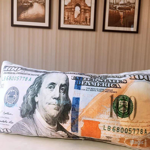 Prêt à expédier <span class=keywords><strong>maison</strong></span> décor impression personnalisée carte Flash oreillers argent logo impression sur coussin oreiller à vendre - Product Image 4