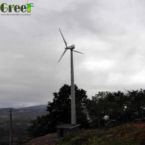 Éolienne horizontale à faible vitesse et haute efficacité de 20 kW pour toiture, à commande d'orientation, pour usage domestique - Product Image 1