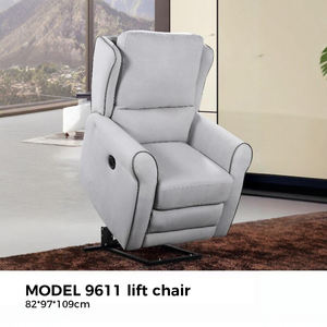 Canapé <span class=keywords><strong>inclinable</strong></span> <span class=keywords><strong>électrique</strong></span> moderne en cuir véritable de qualité supérieure - Style cinéma maison - Chaise <span class=keywords><strong>électrique</strong></span> avec design ergonomique et structure en bois <span class=keywords><strong>pour</strong></span> personnes <span class=keywords><strong>âgée</strong></span>s - Product Image 4