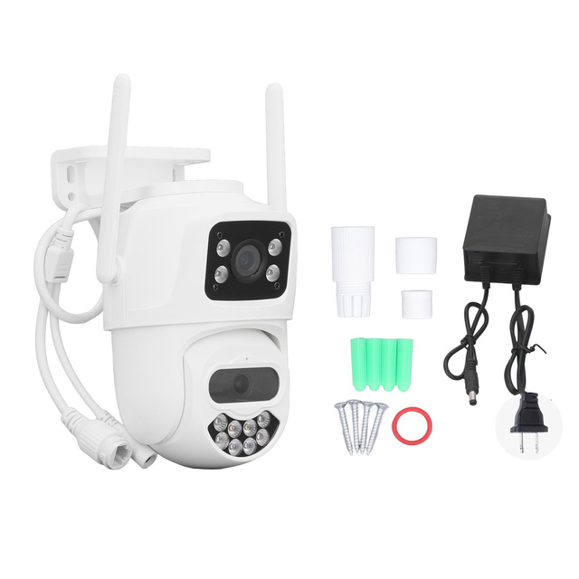 WiFi Security Camera Dual Lens HD Night Vision Remote Control Camera