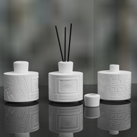 Nouveau diffuseur de roseaux en céramique moderne et écologique de luxe CH OEM vente en gros arôme de parfum de maison en céramique écologique