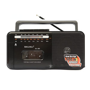 Lecteur de cassettes, haut-parleur Bluetooth, radio stéréo rétro rechargeable AM/FM/SW, lecteur/enregistreur de cassettes, <span class=keywords><strong>prise</strong></span> casque - Product Image 2