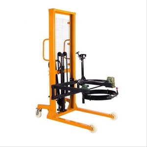 Apilador de tambor Venta directa de fábrica Fácil operación Vertical 450kg <span class=keywords><strong>Mini</strong></span> elevador de tambor de aceite hidráulico manual - Product Image 4