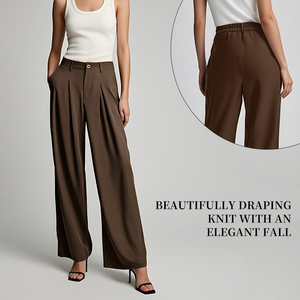 2025 printemps nouvelles femmes travail banlieue pantalons décontractés affaires tempérament ample décontracté formel costume <span class=keywords><strong>pantalon</strong></span> - Product Image 3