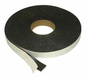Cinta Adhesiva de Goma de Doble Cara Aerotape Aeroflex Negra para Montaje de Puertas y Ventanas - Product Image 6