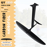 GY1350 Mât en carbone et aluminium pour sports nautiques cerf-volant planche de kitesurf planche de surf planche de surf pompe à pagaie vers le bas ailes hydroptère