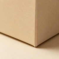 Boîte à languette personnalisée avec logo, en carton ondulé, pour envoi postal, avec bande auto-adhésive pour l'expédition de vêtements et de cadeaux