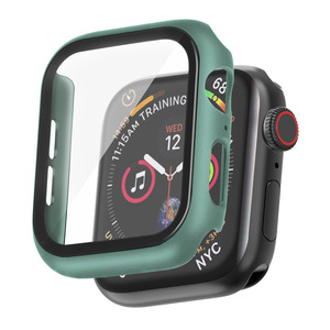 Colorida funda protectora para reloj inteligente, carcasa de cristal para PC, Protector de pantalla para <span class=keywords><strong>Apple</strong></span> <span class=keywords><strong>Watch</strong></span>, <span class=keywords><strong>2021</strong></span> - Product Image 1