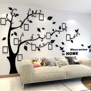 Cornice Fotografica Grande con Albero, Adesivi Murali 3D in Acrilico per Soggiorno e <span class=keywords><strong>Camera</strong></span> da <span class=keywords><strong>Letto</strong></span>, Decorazione per la Casa - Product Image 4