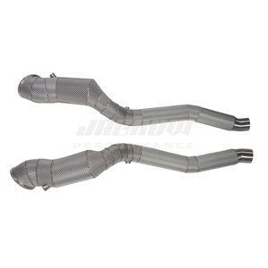 Jagrow SS304 Tubo de escape para Ferrari F12 con escudo térmico - Product Image 1