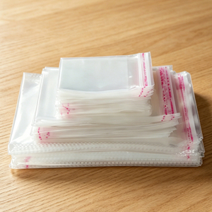 Spot wholesale opp transparent adhesive self-adhesive <b>bag</b> clothing <b>packaging</b> adhesive <b>bag</b> self-sealing <b>plastic</b> <b>bag</b> - Product Image 4