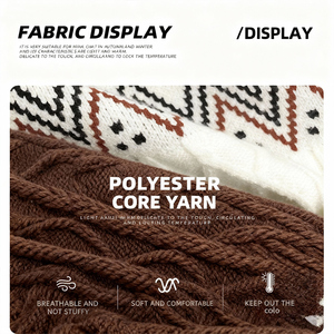<span class=keywords><strong>Pull</strong></span> en tricot à col rond pour garçon, épais, respirant, à carreaux, pour l'hiver - Product Image 4