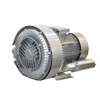 JQT5500S 2GH 720-H47 5.5KW 7HP Bombas de Vacío de Canal Lateral con Anillo de Aire Trifásicas para Router CNC