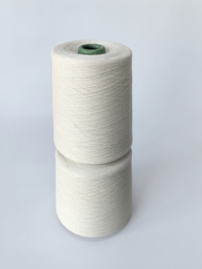 Fil de <span class=keywords><strong>coton</strong></span> <span class=keywords><strong>Pima</strong></span> texturé compact peigné <span class=keywords><strong>à</strong></span> longues fibres Ne21 100% écologique naturel style fantaisie pour le tricot et le tissage - Product Image 6