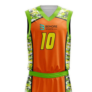 Ensembles d'uniformes de basketball de haute qualité à transfert thermique pour équipes adultes, respirants, les plus vendus, à prix abordable - Product Image 4