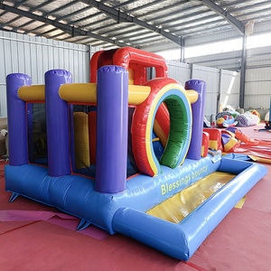 Bán Hot New ngoài trời Inflatable bouncy lâu đài trẻ em Bouncer lâu đài Inflatable trampolines Bouncer lâu đài Inflatable trampolines - Product Image 6