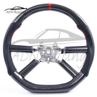 Volant sport en fibre de carbone noir brillant pour Jeep Wrangler JK 4 Runner 2007-2011 (vente en gros)