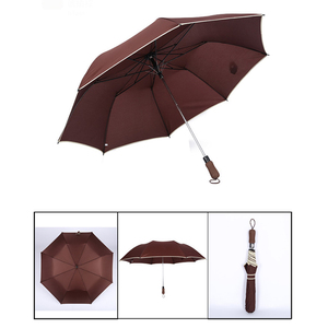 CHUVABAND 27 pouces 8K grand soleil extérieur semi-automatique parapluie pliant couleur unie golf surdimensionné <span class=keywords><strong>parasol</strong></span> pour adultes - Product Image 6