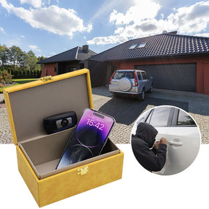 Prêt Stock <span class=keywords><strong>RFID</strong></span> <span class=keywords><strong>Anti</strong></span> Vol Faraday Box Case Pour Téléphones Cartes Protecteur Sans Clé Entrée Wifi Sans Fil Clé De <span class=keywords><strong>Voiture</strong></span> Signal Blocage Boîte - Product Image 4