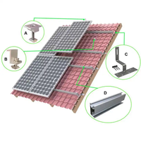 Module solaire monocristallin demi-cellule N-Type 450W 500W 550W double vitrage en stock