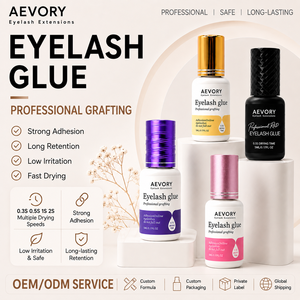 <span class=keywords><strong>Pegamento</strong></span> para Extensiones de Pestañas Aevory de Marca Privada, Baja Humedad, Resistente al Agua y al Sudor, Secado Rápido, Adhesivo Coreano PMMA para Pestañas - Product Image 4